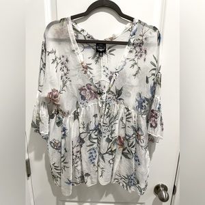 Le Marais Paris floral tunic